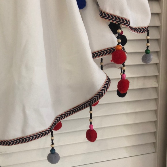 Hot & Delicious Off the Shoulder Pom Pom Top - Picture 3 of 4